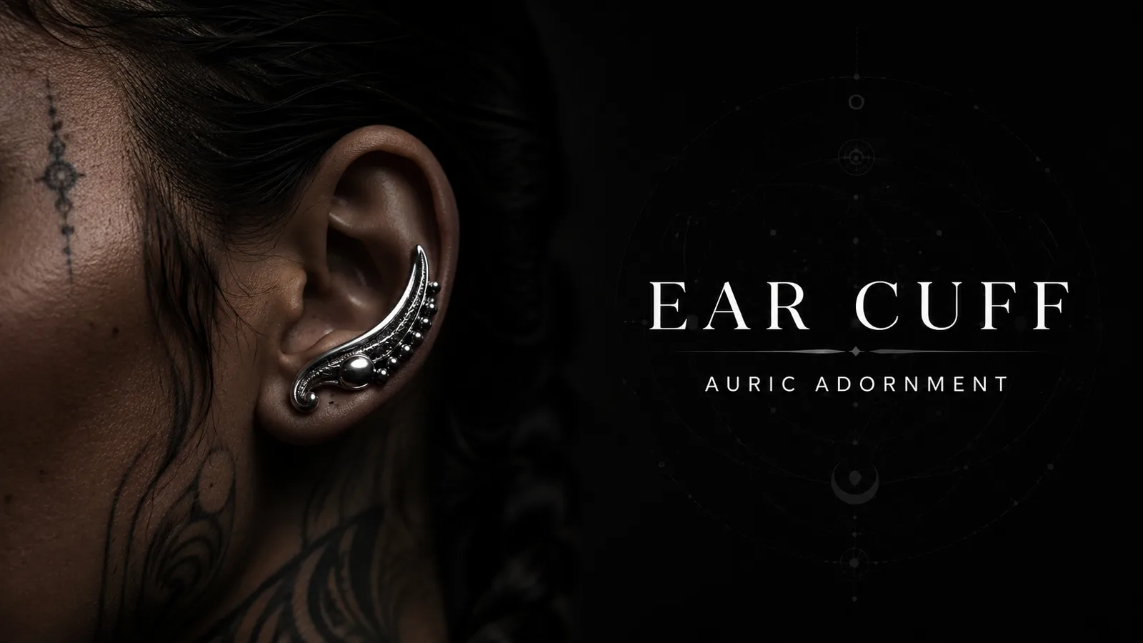Wenu Mapu — sculpted ritual ear cuffs