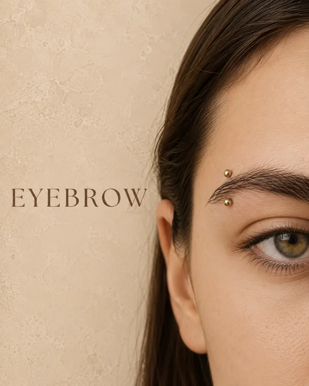 Eyebrow piercing