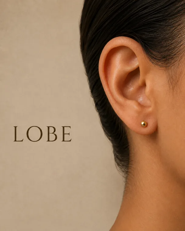 Lobe piercing