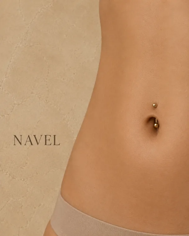 Navel piercing