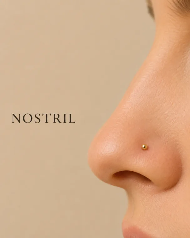Nostril piercing
